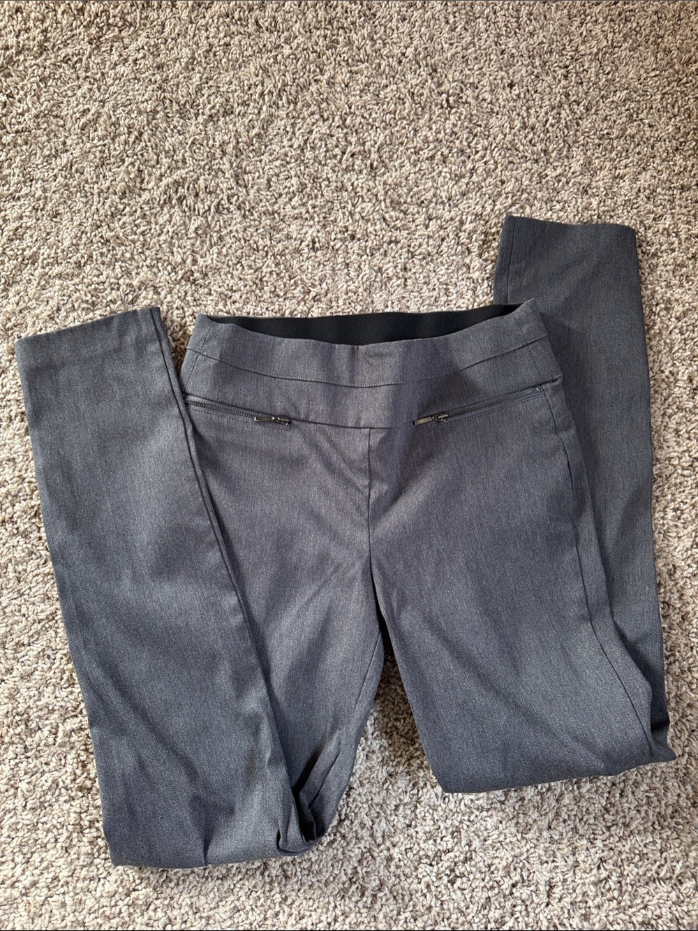 Gray Women's Dress Pants - Sleek Work Trousers